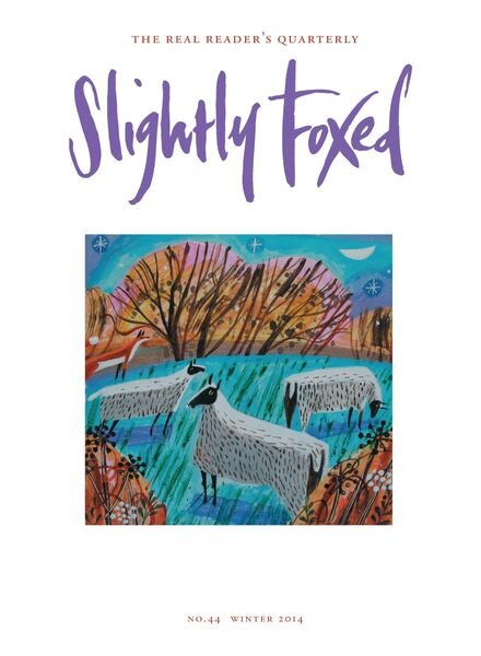 Slightly Foxed – Winter 2014 Cover