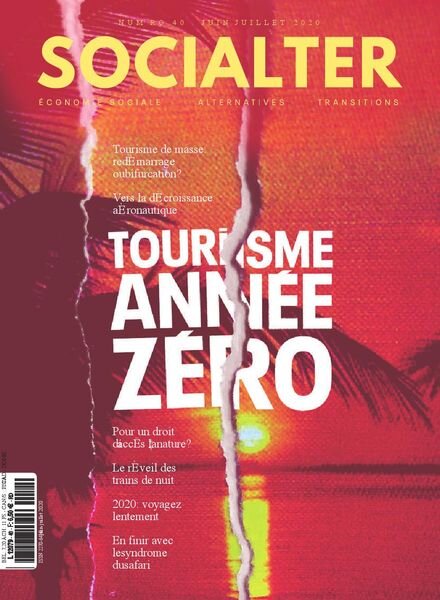 Socialter – Juin-Juillet 2020 Cover