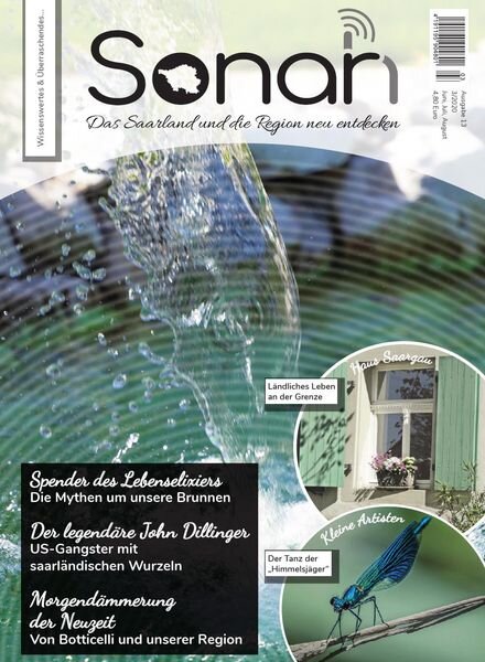 Sonah – Juni-August 2020 Cover