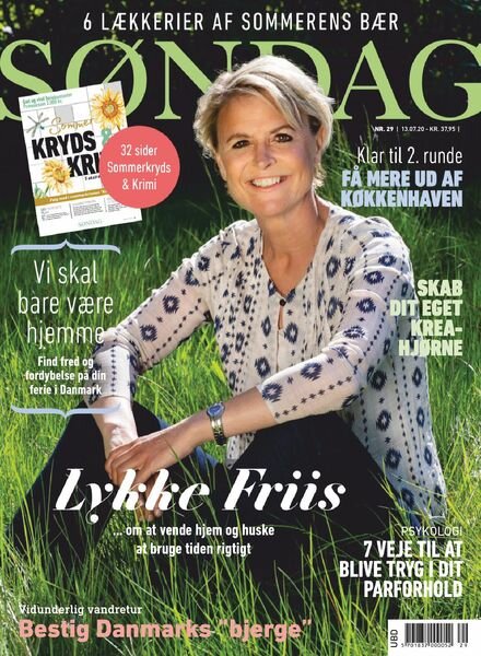 Sondag – 13 juli 2020 Cover