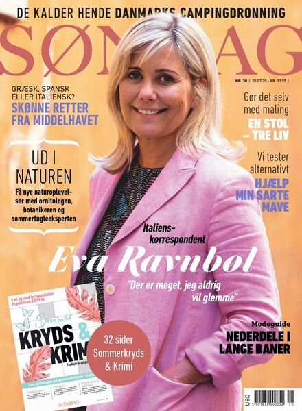Sondag – 20 juli 2020 Cover