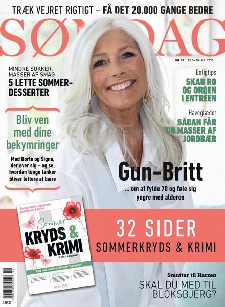 Sondag – 22 juni 2020 Cover