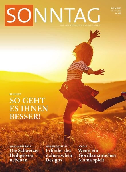 Sonntag – 25 Juni 2020 Cover