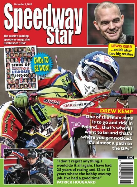 Speedway Star – December 1, 2018 Cover