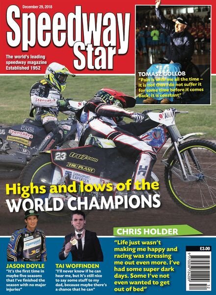Speedway Star – December 29, 2018 Cover