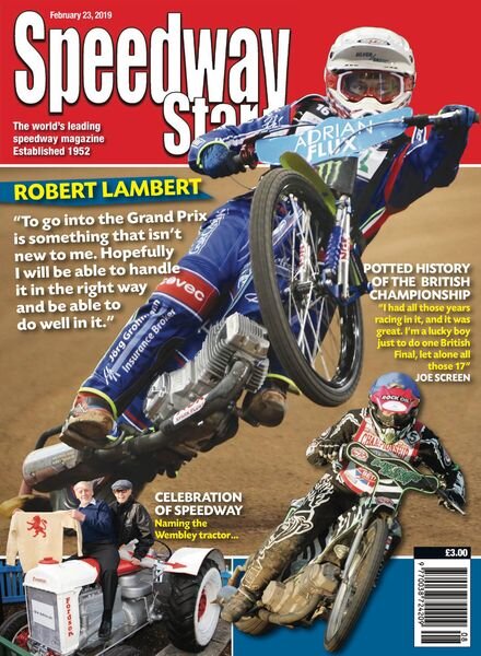 Speedway Star – February 23, 2019 Cover