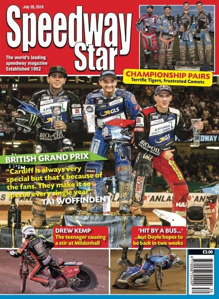 Speedway Star – July 28, 2018 Cover