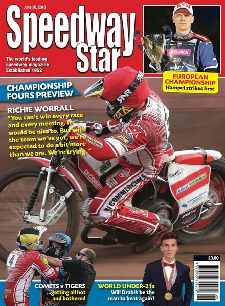 Speedway Star – June 30, 2018 Cover