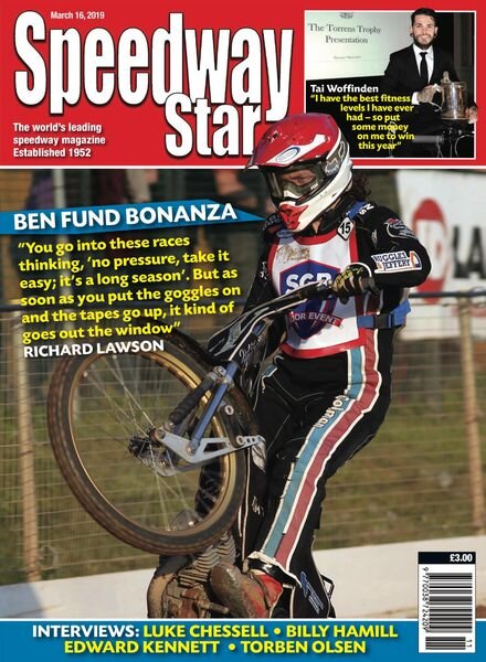 Speedway Star – March 16, 2019 Cover
