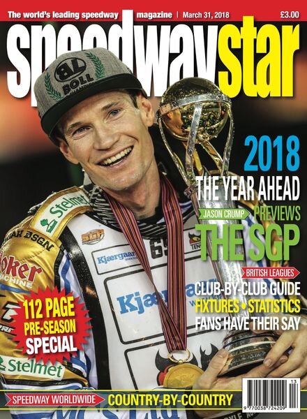 Speedway Star – March 31, 2018 Cover