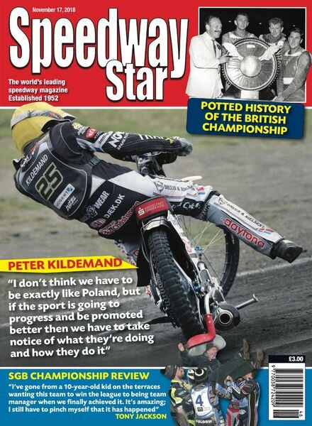 Speedway Star – November 17, 2018 Cover