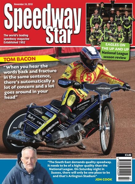 Speedway Star – November 24, 2018 Cover