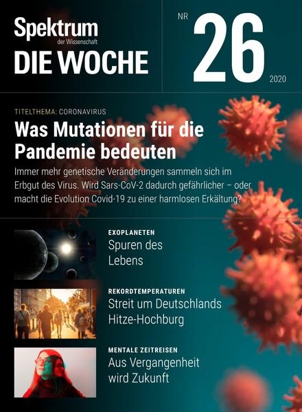 Spektrum – Die Woche – 25 Juni 2020 Cover