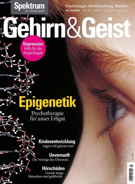 Spektrum – Gehirn&Geist – 05 Juni 2020 Cover