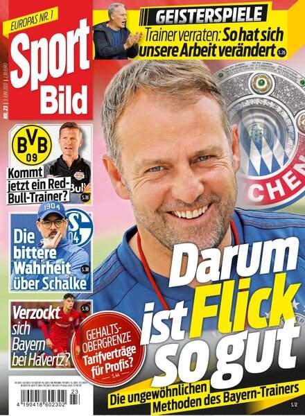 SPORT BILD – 03 Juni 2020 Cover