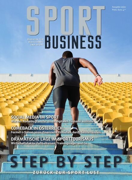 SPORT BUSINESS MAGAZIN – 03 Juli 2020 Cover