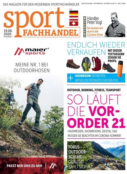 SportFachhandel – 19 Juni 2020 Cover