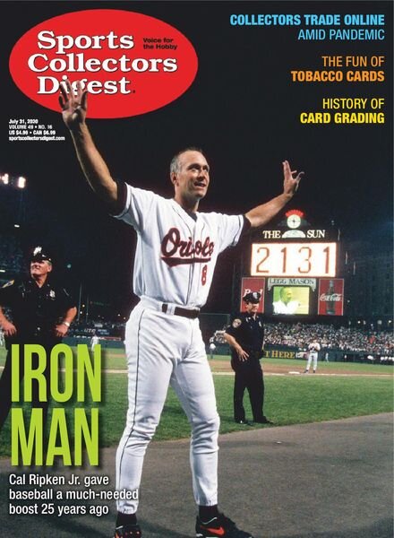 Sports Collectors Digest – July 31, 2020 Cover