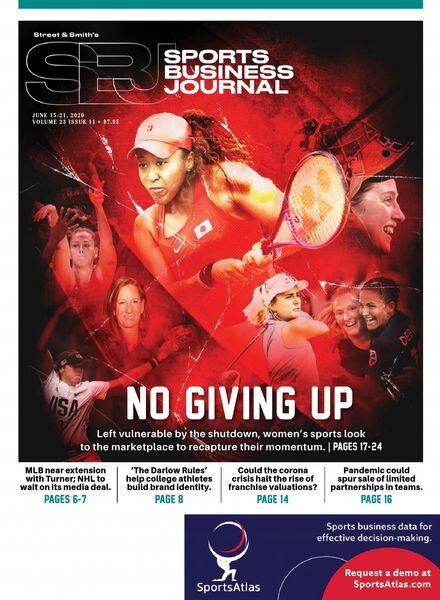 SportsBusiness Journal – 15 June 2020 Cover