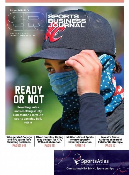SportsBusiness Journal – 29 June 2020 Cover