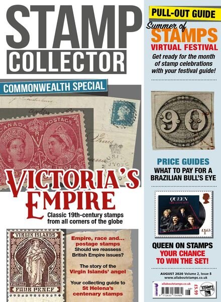 Stamp Collector – August 2020 Cover