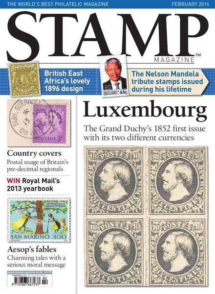 Stamp Magazine – February 2014 Cover