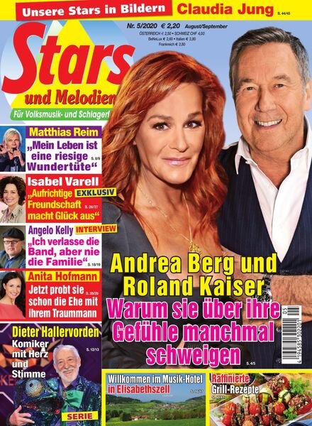 Stars und Melodien – 09 Juli 2020 Cover