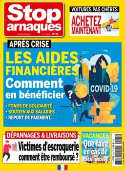 Stop Arnaques – Juillet-Aout 2020