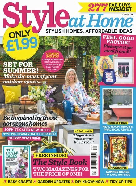 Style at Home UK – July 2020 Cover