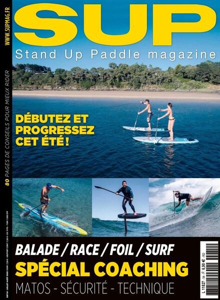 SUP Magazine – Juillet-Aout 2020 Cover