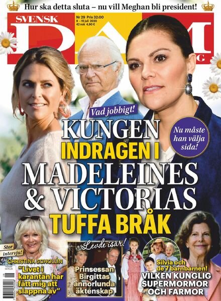 Svensk Damtidning – 09 juli 2020 Cover