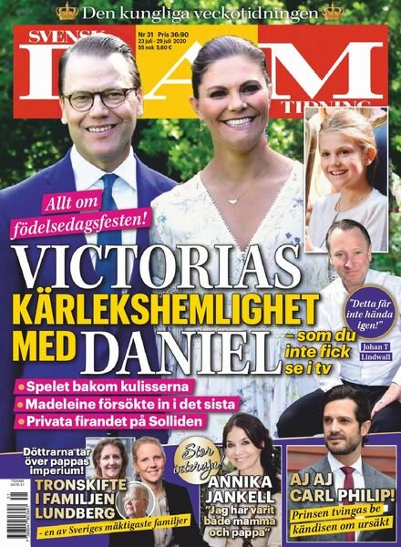 Svensk Damtidning – 23 juli 2020 Cover