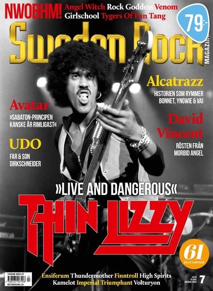 Sweden Rock Magazine – 21 juli 2020 Cover