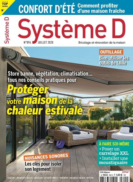 Systeme D – Juillet 2020 Cover