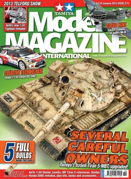 Tamiya Model Magazine – January 2014 Cover
