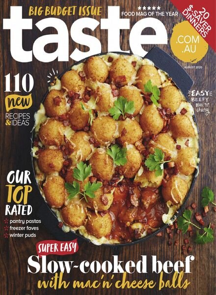 Taste.com.au – August 2020 Cover
