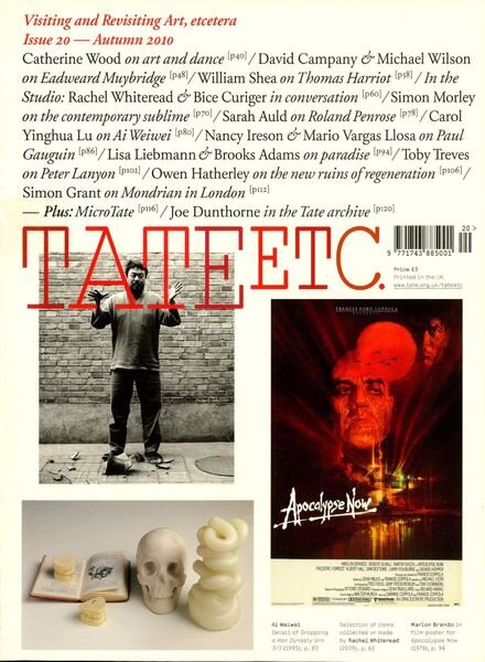 Tate Etc – Issue 20 – Autumn 2010 Cover