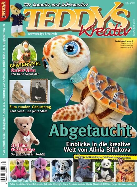Teddys Kreativ – August 2020 Cover