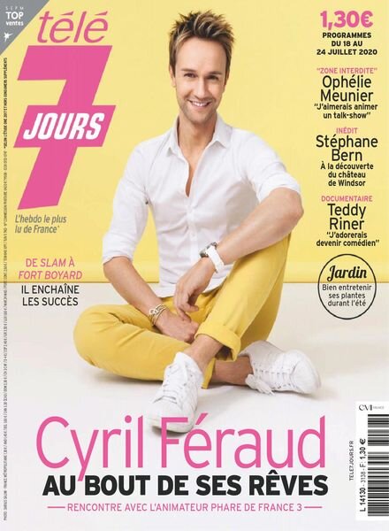 Tele 7 Jours – 18 juillet 2020 Cover