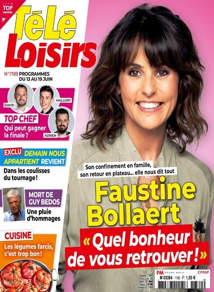 Tele Loisirs – 8 Juin 2020 Cover