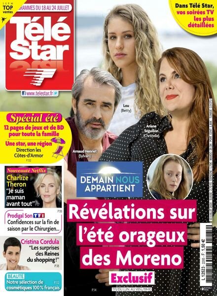 Tele Star – 13 Juillet 2020 Cover