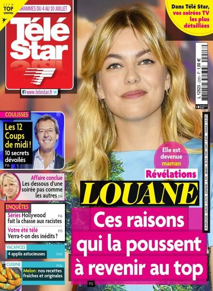 Tele Star – 29 Juin 2020 Cover