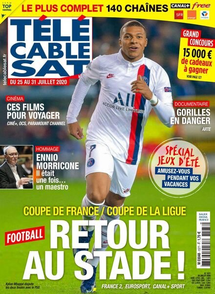 Telecable Sat Hebdo – 25 Juillet 2020 Cover