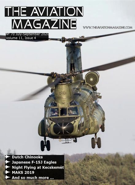 The Aviation Magazine – July-September 2020 Cover