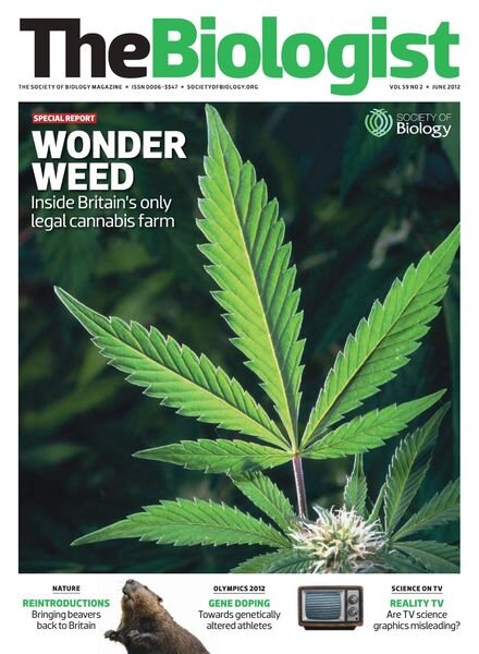 The Biologist – June 2012 Cover