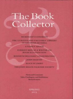 The Book Collector – Spring 2013