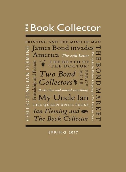 The Book Collector – Spring 2017 Cover