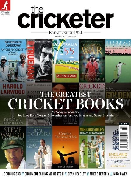 The Cricketer Magazine – June 2020 Cover