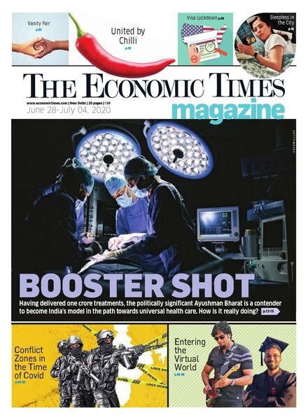 The Economic Times – June 28, 2020 Cover