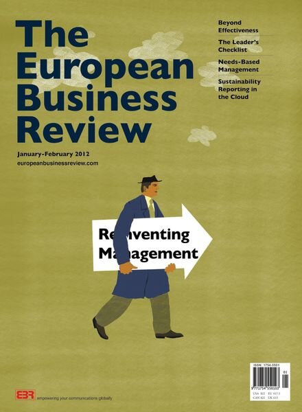 The European Business Review – January – February 2012 Cover